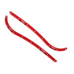 Rails latéraux Boblbee – Point 65°N en polymère rouge pour sacs GT 25 et GTX 25