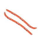 Rails latéraux Boblbee – Point 65°N en polymère orange pour sacs GT 20 et GTX 20